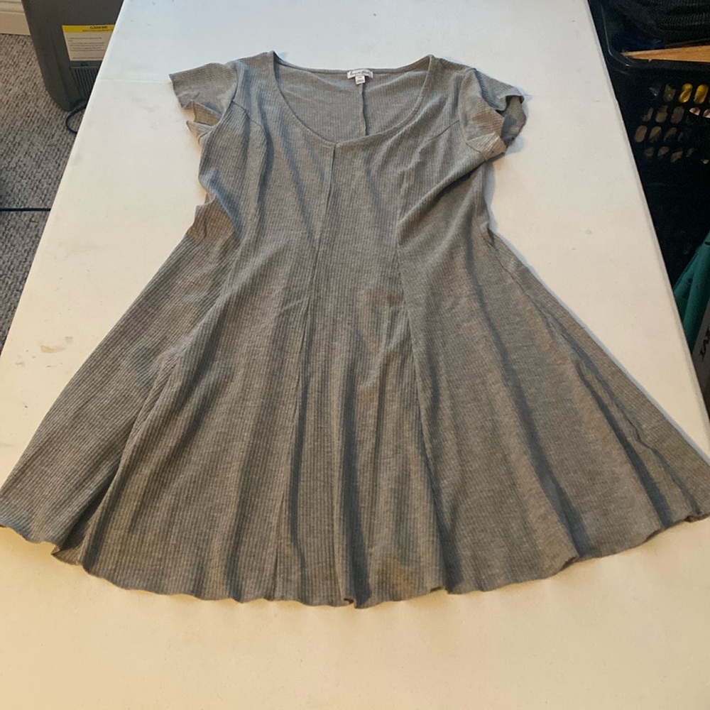 Large grey dress